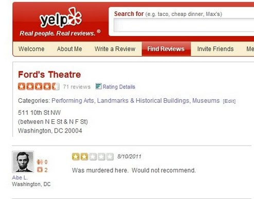 funniest yelp reviews