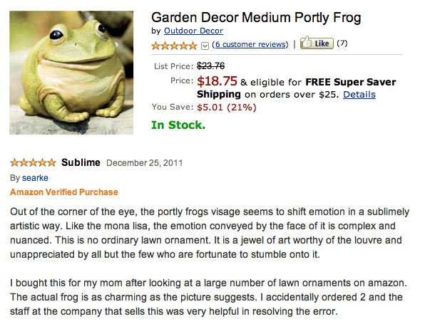 hilarious yelp review