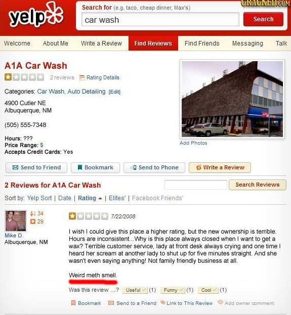 best yelp review ever
