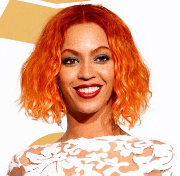 beyonce red hair