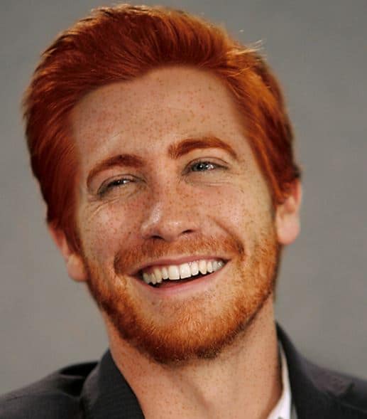 celebrities turned ginger