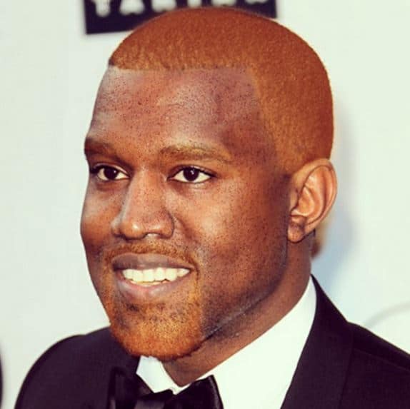 kanye west ginger