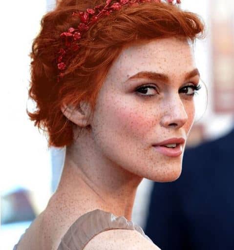 keira knightley ginger