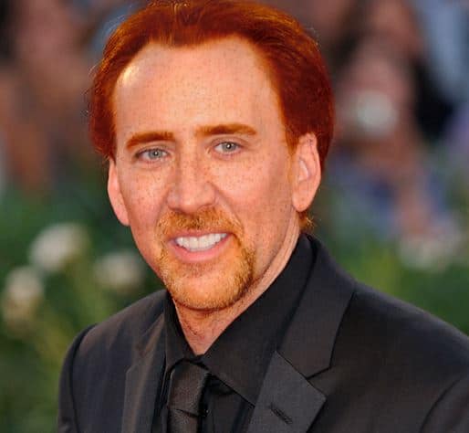 nicolas cage ginger