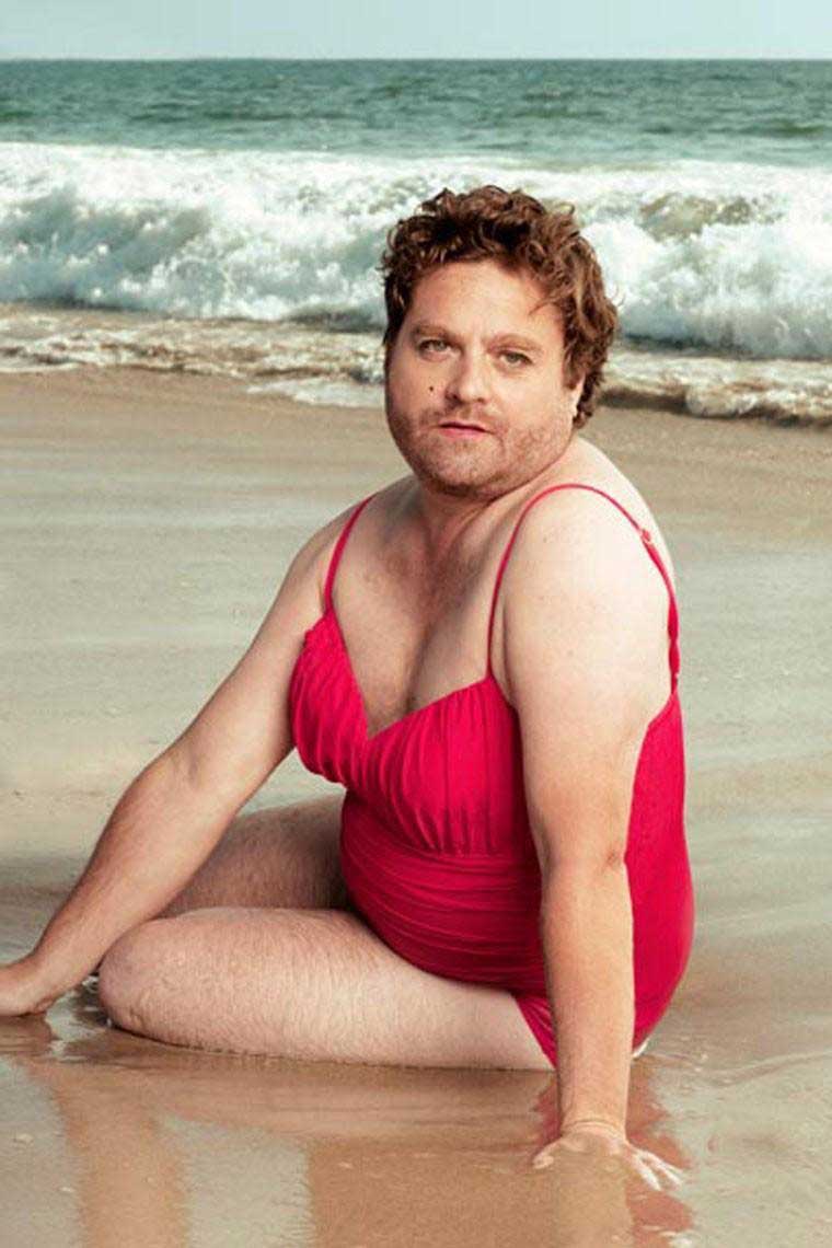 celeb beach photos