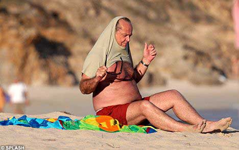 jack nicholson beach
