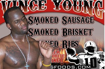 vince young smoked sausage