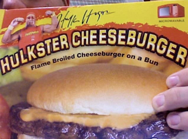 hulk hogan cheeseburger