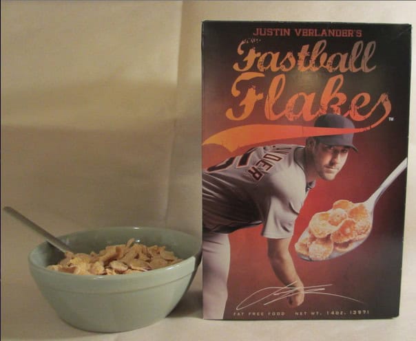 justin verlander fastball flakes