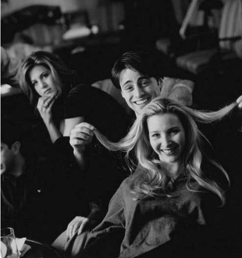 rare behind the scenes friends
