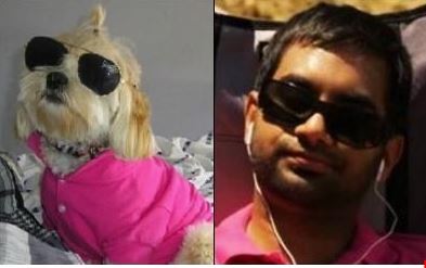 aziz ansari dog
