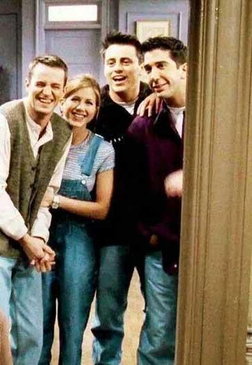 behind the scenes friends