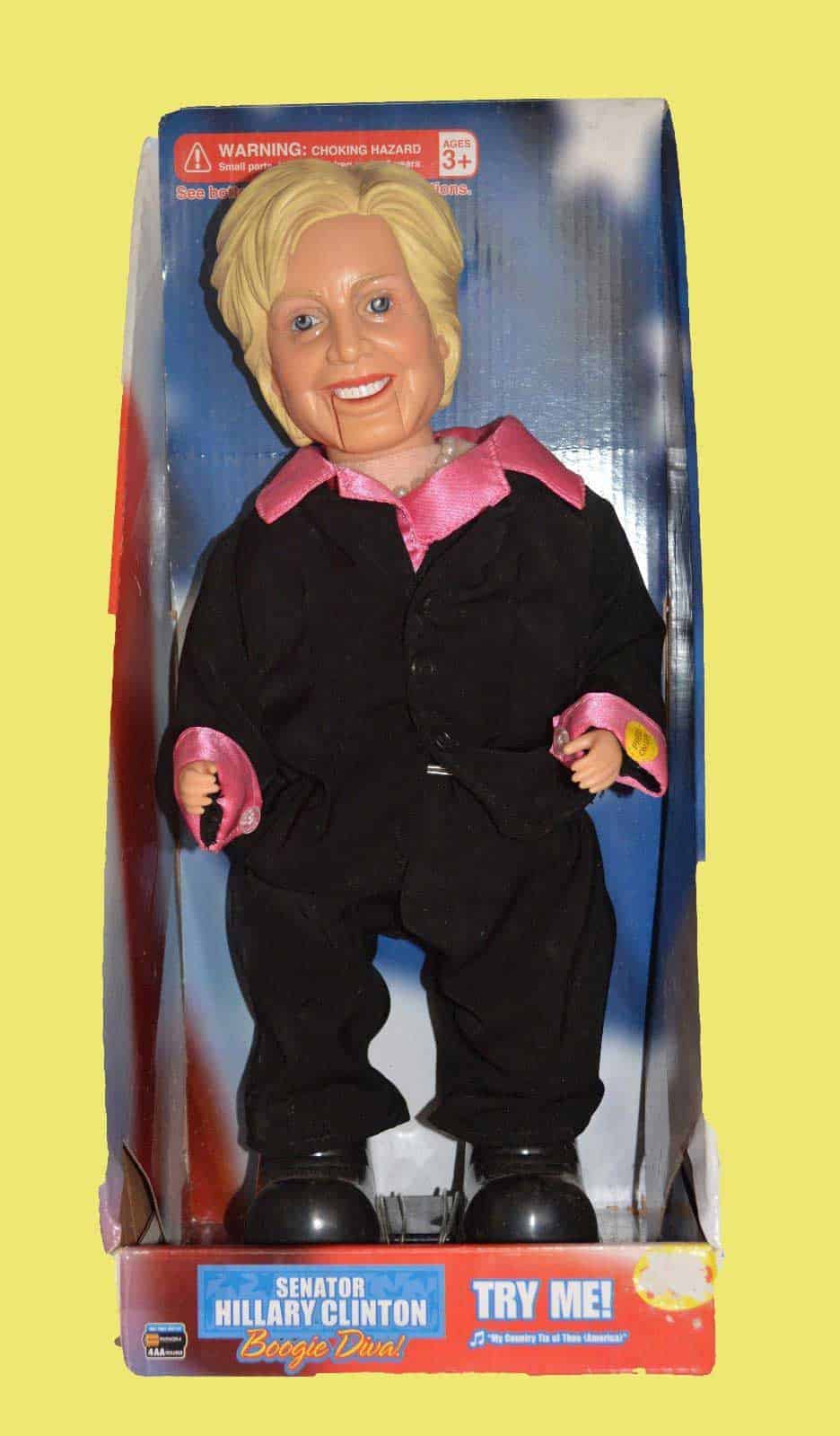 hillary clinton doll