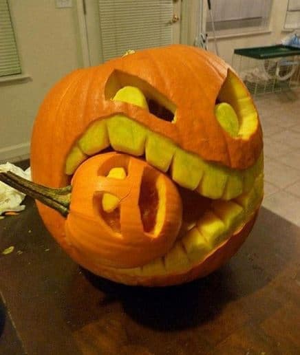 funny pumpkin