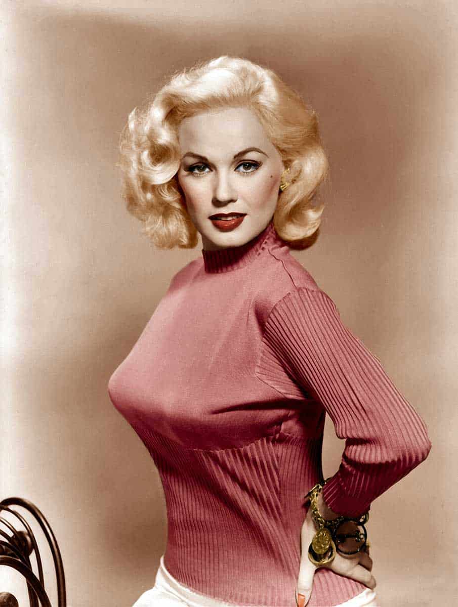 mamie van doren colorized