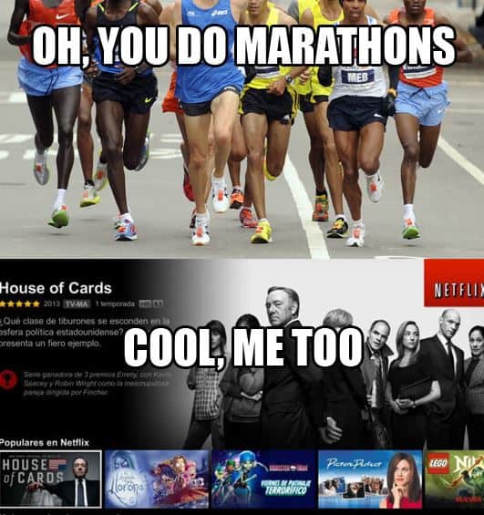 netflix marathons