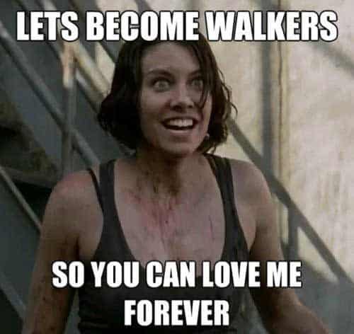 memes of the walking dead