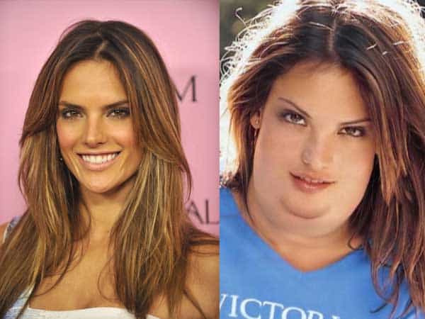 victorias secret fat models