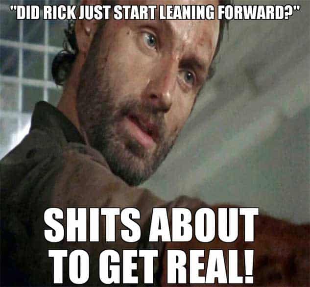 walking dead rick meme