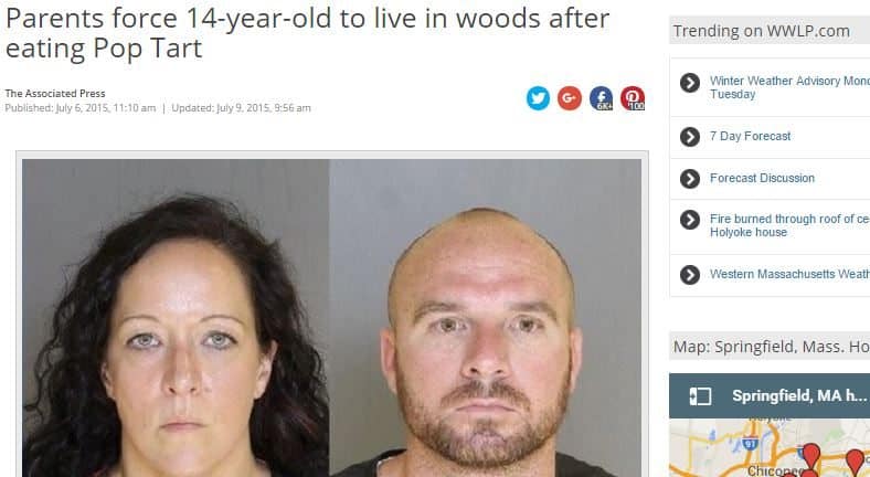 pop tart news headline
