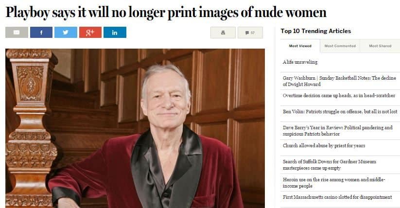 playboy news headline