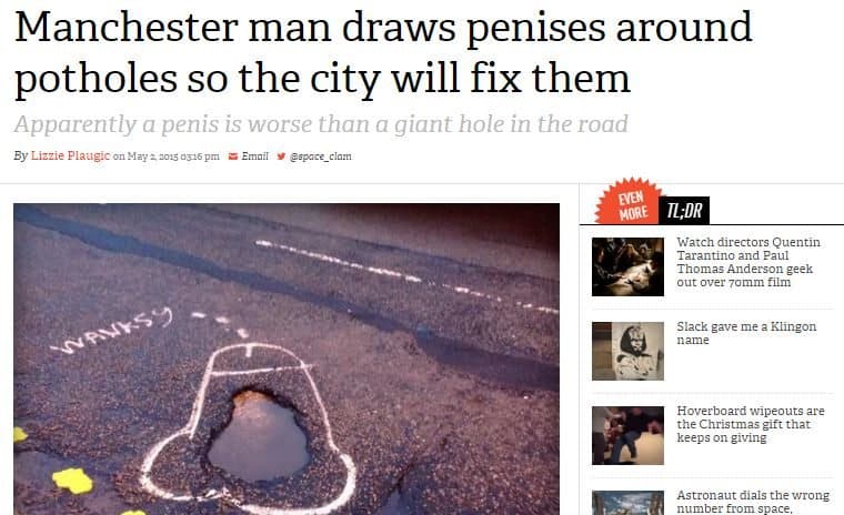 2015 headline of the year
