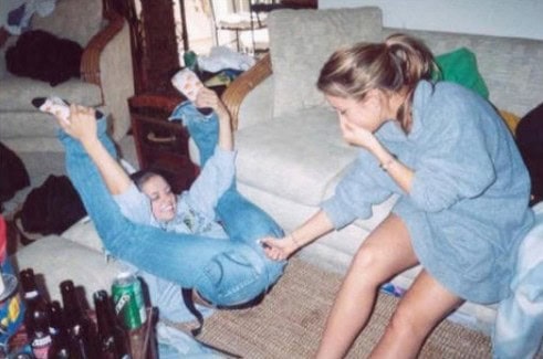 girls acting like dudes