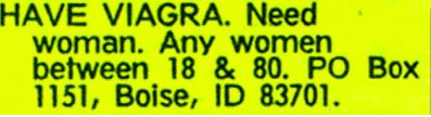 classified ads funny pics