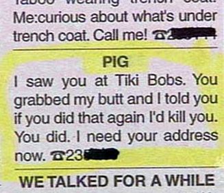 classified ad wacky