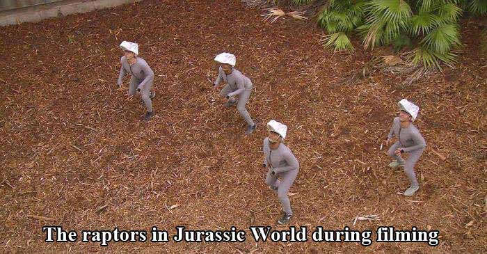 jurassic world behind the scenes
