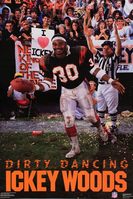 ickey woods poster