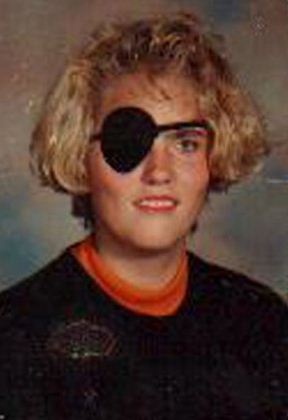yearbook eye patch