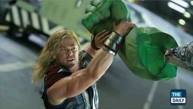 avengers behind the scenes
