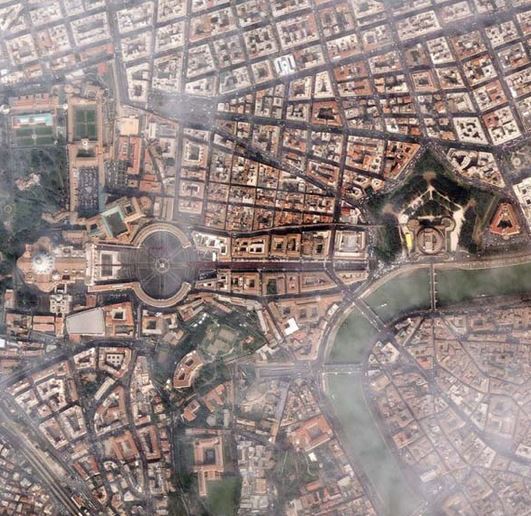 rome birds eye view