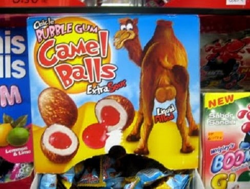 camel balls candy