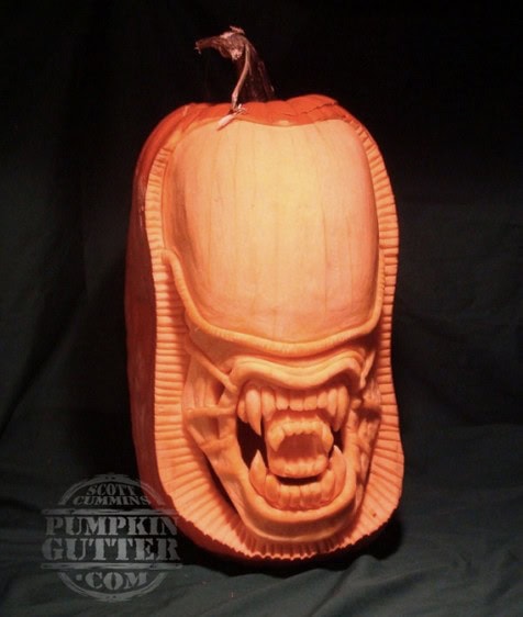 aliens pumpkin