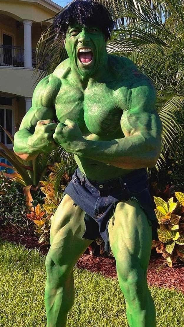 the rock halloween
