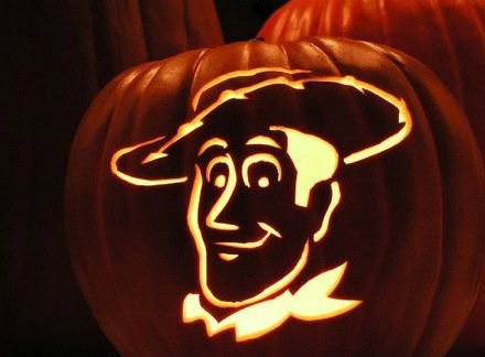 toy story pumpkin