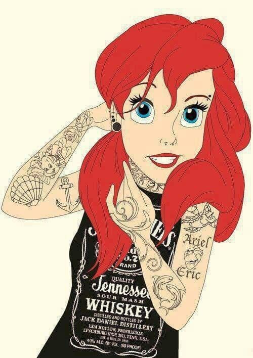 punk-ariel-little-mermaid