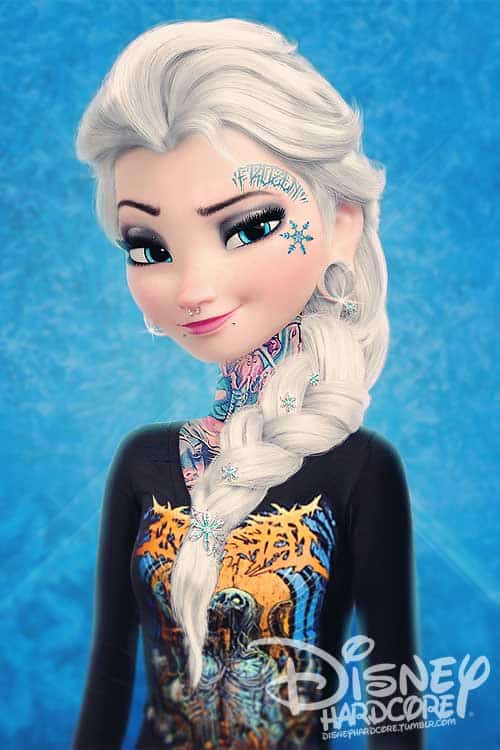 punk-elsa-disney