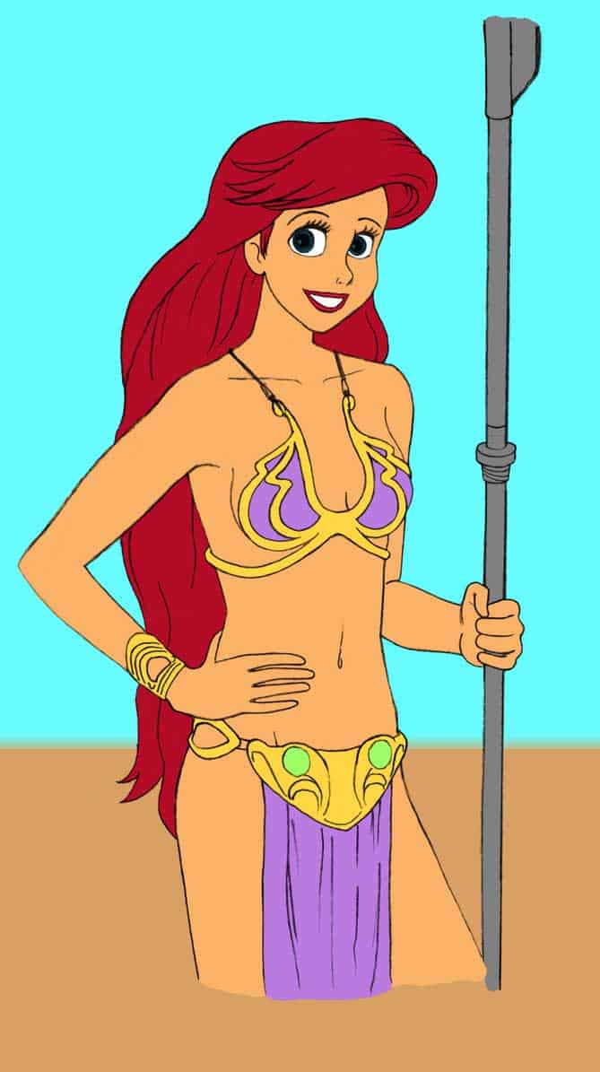 slave-leia-little-mermaid-ariel