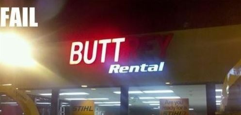 neon sign funny