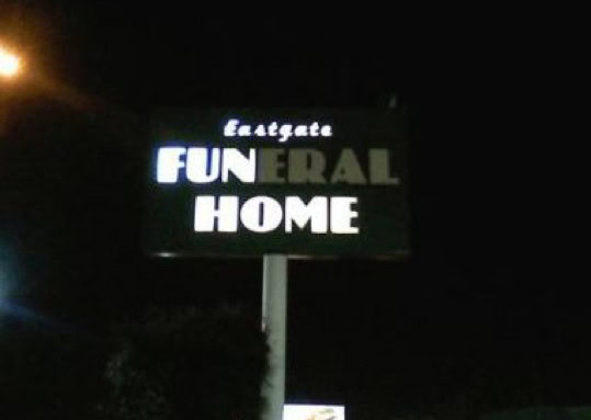 sign fail