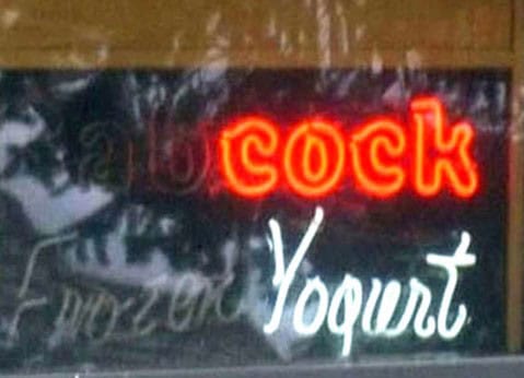 sign funny