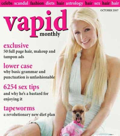 funny magazine cover