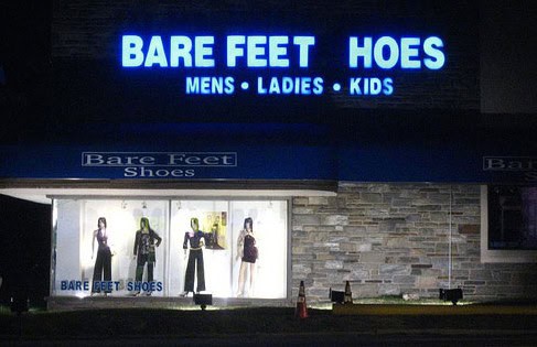 hoes sign