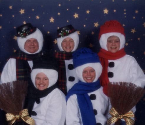 christmas family bad portraits