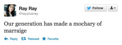 twitter marriage