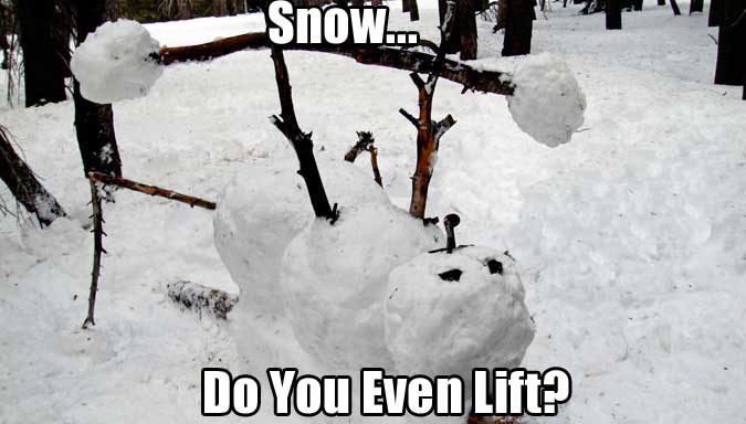 bench-press-snow