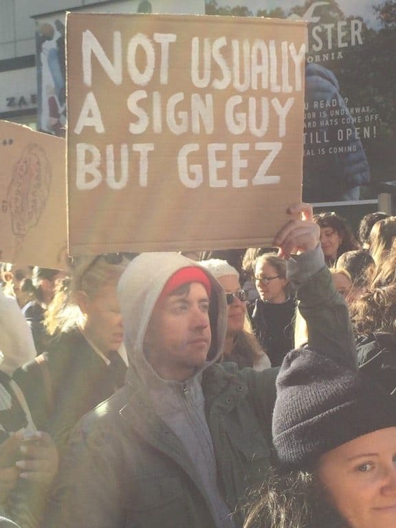 funny protest signs